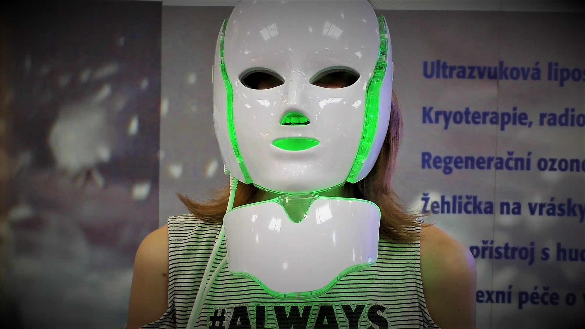 laserová maska